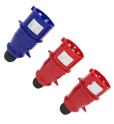 1 PCS Nylon Waterproof Industry Plug and Socket - 3 4 5 Cores 16A/32A Rated for Use(5 Core 32a) in Saudi Arabia