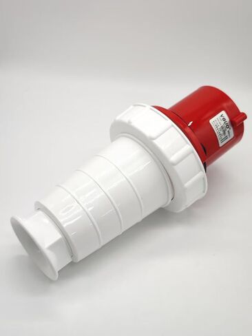 Industrial Connector Plug 5P 63A 380V-415V 3P+E+N 6h IP67 in Kuwait