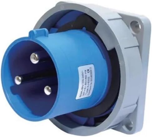 IP67 المكونات الصناعية مقبس مقاوم للماء 63A / 125A جهاز مخفي عكسي (موصل، 125A-3P) in Kuwait