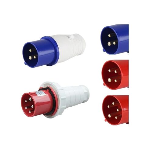 1 قطعة قابس صناعي مقاوم للماء IP44 3 أقطاب 4 5 دبوس مقبس مقاوم للغبار IP67 ذكر وأنثى 16a 32a 63a 125a(Ip67 63a,5 P-مقبس إمالة داخلي) in Kuwait