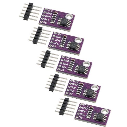 5Pcs LM75 Temperature Sensor Module with Fast I2C Interface for High Accuracy Measurement in Saudi Arabia