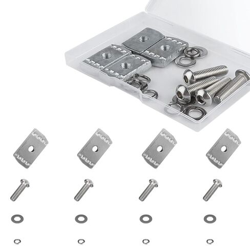 8pcs Screws Kit Fit Rhino-Rack Pioneer Rotopax M8 304 Stainless Steel Machine Screws Nut Kit Machine Accessories for Devices Car Bracket 43203 (30mm) in Saudi Arabia