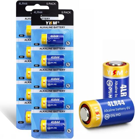 YKM 4LR44 6V Alkaline Battery PX28A 476A A544 K28A L1325 Battery for Dog Collar Camera 150mAh 10 Pack in Kuwait