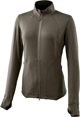 Beretta Women's Suojella Fleece - Breathable Quick-Drying Thermal Training Full-Zip Stretch Grid Fleece Jacket with Pockets in Saudi Arabia