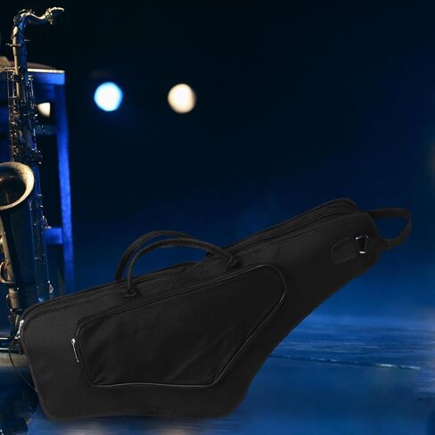 Waterproof Shockproof Universal Alto Saxophone Backpack Case with Double Straps, Lightweight Protective Carrying Bag for Musicians and Alto Sax Accessories in Kuwait