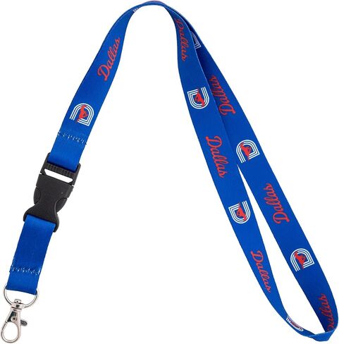Desert Cactus Southern Methodist University Lanyard SMU Mustangs Car Keys ID Badge Holder Keychain Detachable Breakaway Snap Buckle (Blue) in Kuwait