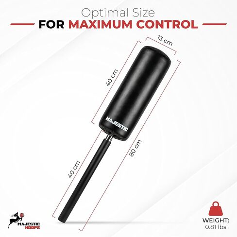 Majestic Training Guard - Premium Basketball Blocking Pad with Stainless Steel Core - Lightweight Contact Stick for Basketball, Football, Soccer, MMA Training - Single Pack in Kuwait