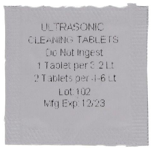 HSB 102100, Ultrasonic Cleaning Solution Tablets, 64/Pk, Case of 10 Boxes in Saudi Arabia