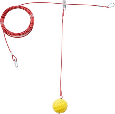 Baseball and Softball Batting Training Rope, Baseball Softball Hitting Trainer Aid,Rope bat Swing Trainer,Baseball and Softball Training Equipment,Develop Better Hitting Skills. in Saudi Arabia