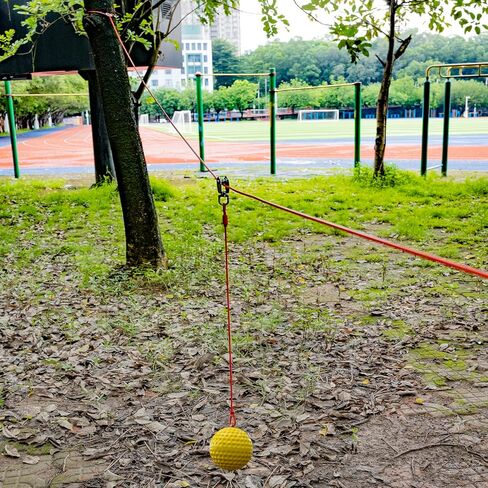 Baseball and Softball Batting Training Rope, Baseball Softball Hitting Trainer Aid,Rope bat Swing Trainer,Baseball and Softball Training Equipment,Develop Better Hitting Skills. in Saudi Arabia