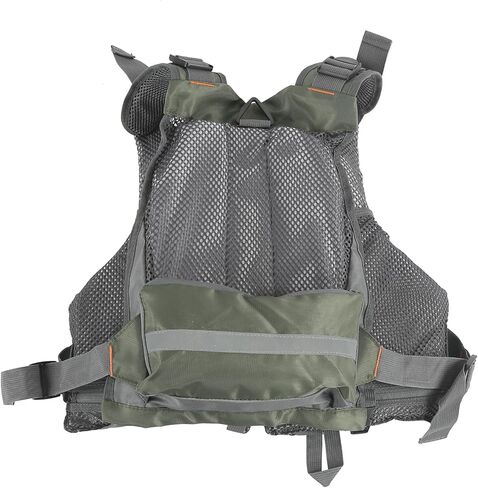 Generic Fishing Vest, Multi Pocket Adjustable Waistcoat, Floating Pad Vest for Motorboats, Boating, Water Surfing, Sailing & Windsurfing in Kuwait