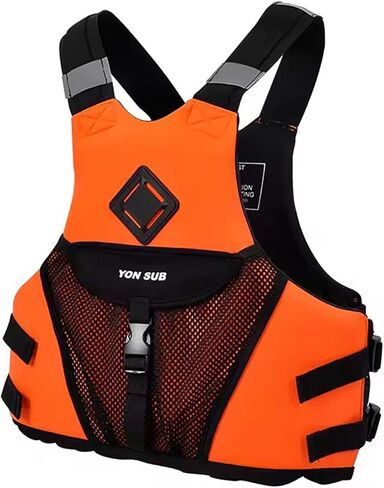 WYYHAA Men's Neoprene Impact Vest for Watersports, Lightweight Adjustable Protective Vest, Flexible & Comfortable for Wakesurfing, Kayaking, Paddle Sports in Kuwait