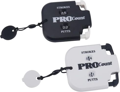 SEACLOUD 2PCS Mini Golf Tally Counter Clicker Turning Technology up to 99 Score Stroke Counter Strike up for Golf Game in Kuwait
