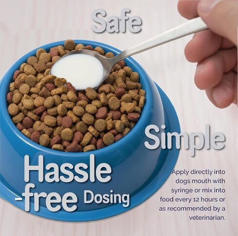 سائل كاو فيت المضاد للإسهال للكلاب والجراء (8 أونصة سائلة) - سريع المفعول، تخفيف لطيف للإسهال مع 8% كاولين وكاوبيكتات - اضطراب في المعدة، وشد البراز، وصحة الأمعاء، وتلطيف الانزعاج المعوي in Kuwait