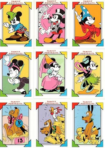 بطاقات ديزني التجارية لعام 1992 من إمبل كوليكتورز - عبوتين - 15 بطاقة في كل عبوة - إجمالي 30 بطاقة in Kuwait