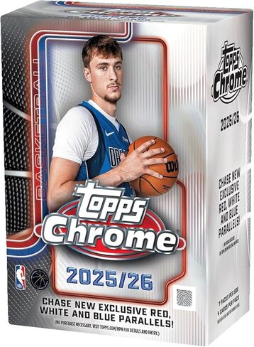 2025-26 Topps Chrome Basketball Blaster Box (28 Cards/Box) in Saudi Arabia