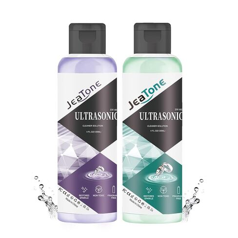 Ultrasonic Jewelry Cleaner Solution for Ultrasonic Cleaner Machine, Professional Cleaning of Jewelry, Diamonds, Gold, Silver, Remove Odors, Discoloration & Stains 50ml in Kuwait