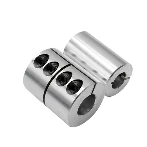 D25 L35 Aluminum Alloy Rigid Coupling High Precision Shaft Rod Coupler Section For Cnc Stepper Motor Carving Machine Screw 1Pcs(6X8) in Saudi Arabia