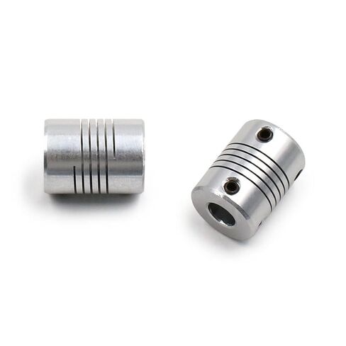 1pcs D19L25 5x8mm CNC Motor Jaw Shaft Coupler 5mm to 8mm Flexible Coupling OD 19x25mm 3/4/5/6/6.35/7/8/10mm(7 X 7) in Saudi Arabia