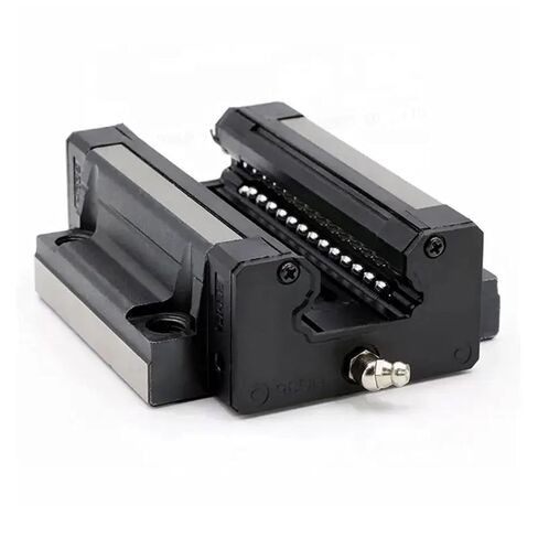 HGH15CA HGW15CC HGH20CA HGH20HA HGH25/30/35/45 كتلة منزلق فولاذية متطابقة تستخدم دليل خطي HGR أجزاء السكك الحديدية الخطية DIY (8 قطع، بلاستيك HGH15CA) in Kuwait