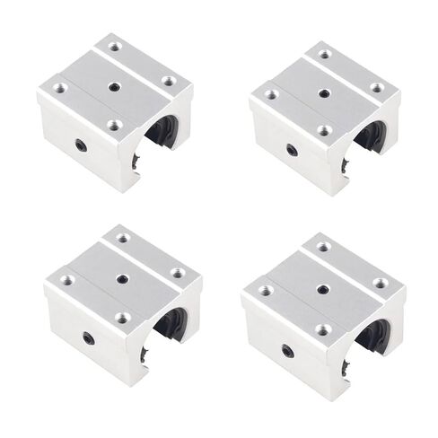 SBR10UU SBR12UU SBR16UU SBR20UU SBR25UU Linear Ball Bearing Block 4pcs 12mm Linear Slider Router Linear Guide Rail(SBR12UU) in Saudi Arabia