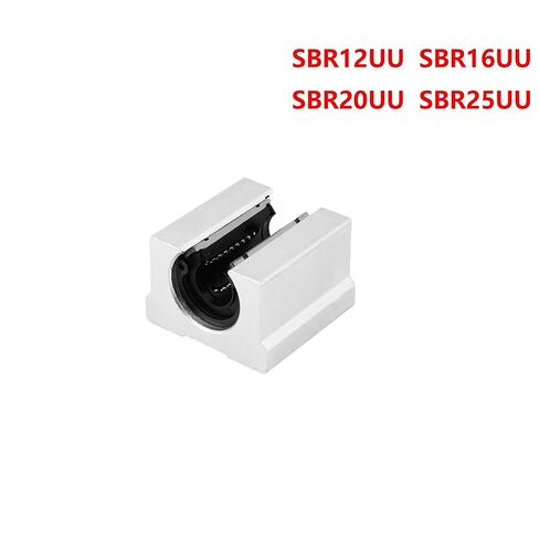 SBR10UU SBR12UU SBR16UU SBR20UU SBR25UU Linear Ball Bearing Block 4pcs 12mm Linear Slider Router Linear Guide Rail(SBR12UU) in Saudi Arabia