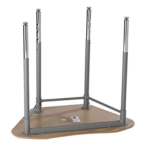 Learniture Hex Collaborative Desk, 31" W x 21" D, Maple, LNT-INM1033SM-SO (Pack of 2) in Kuwait