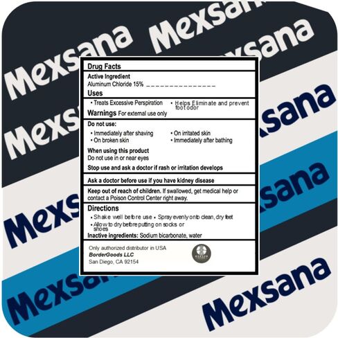 Generic Mexsanas Antibacterial Foot Spray – 150 mL – Antiperspirant Deodorant for Feet – Controls Odor & Moisture – Long-Lasting Freshness – Pack of 3 in Saudi Arabia