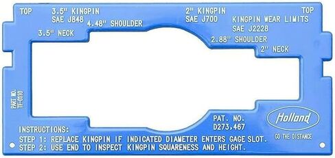 Belgrade Parts & Service, Inc. TF-0110 Genuine King Pin Gauge in Saudi Arabia