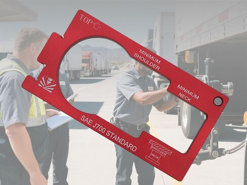 2" King Pin Wear Gauge,Made of Aluminum Alloy in Kuwait