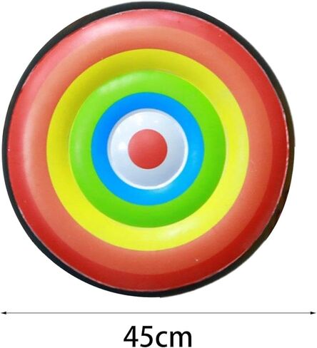 B Baosity Inflatable Punching Bag Inflatable Cushions PVC Adult Durable Multifunctional Inflatable Boxing Wall Focus Target Boxing Bag, 45cmx45cmx10cm in Saudi Arabia
