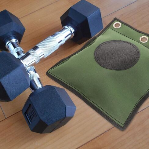 Wall Mounted Boxing Bag Punching Pouch with Adjustable Weight 20lb Heavy-Duty Cloth Kick Cushion for MMA Kickboxing Training at Home and Gym in Kuwait