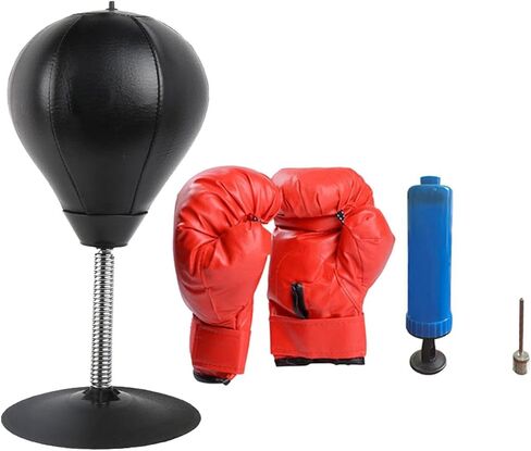 بناء كيس اللكم على سطح المكتب مع قفازات كرة ملاكمة مضحكة in Kuwait