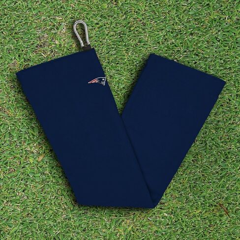 NORTHWEST New England Patriots NFL Team Logo منشفة جولف من الألياف الدقيقة ثلاثية الطي مقاس 16 × 24 بوصة in Saudi Arabia