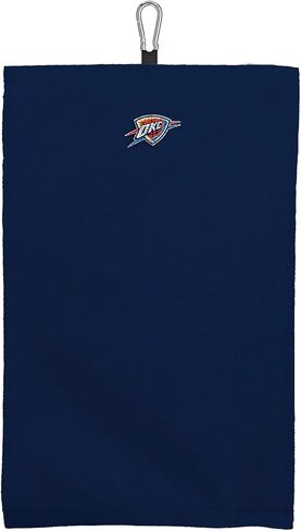 NORTHWEST Oklahoma City Thunder NBA Team Logo Micro Fiber Tri-Fold Golf Towel 16 x 24 Inches in Saudi Arabia