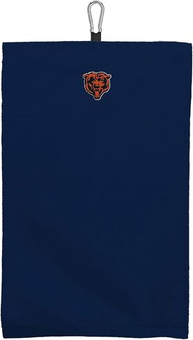 NORTHWEST Chicago Bears NFL Team Logo Micro Fiber Tri-Fold Golf Towel 16 x 24 Inches in Saudi Arabia