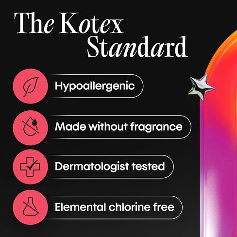 Kotex Ultra Thin Teen Pads with Wings, Heavy Absorbency, 36 Count (Packaging May Vary) in Kuwait