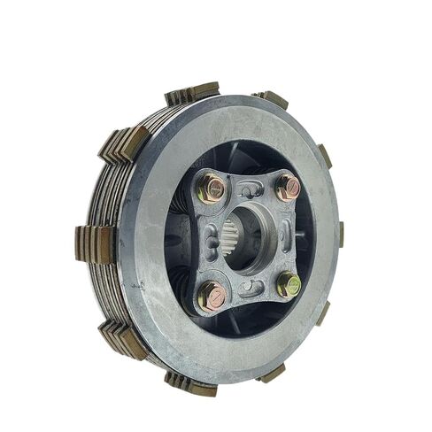 180 BAJAJ180 180cc 4 عمود 5 مجموعة قابض لوحة الاحتكاك Assy متوافق مع قطع غيار السيارات والدراجات النارية in Saudi Arabia