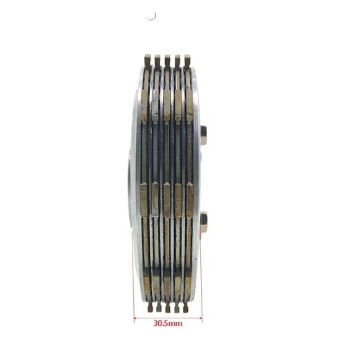 180 BAJAJ180 180cc 4 عمود 5 مجموعة قابض لوحة الاحتكاك Assy متوافق مع قطع غيار السيارات والدراجات النارية in Saudi Arabia