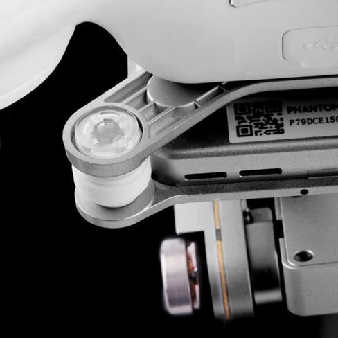 A Set White Shock Absorption Damping Rubber Balls+Anti-Drop Bumper Pins Kit for DJI Phantom 3 Standard Professional Advanced,Cushion Repair Spare Parts,Quadcopters and Accessories in Saudi Arabia