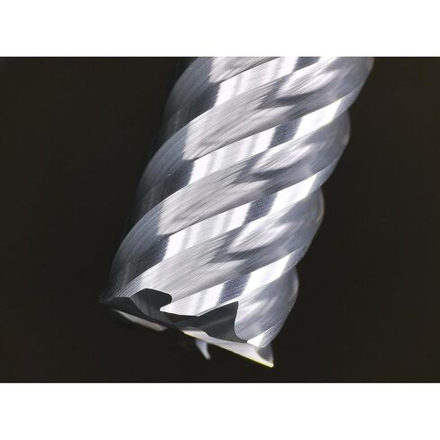 Tools Carbide End Mills,6 Flute Square Milling Cutter，High Helix Angle for High Hardness Steel Finshing Milling Processing - 1/2 Shank (1/2-3" 1PCS) in Kuwait