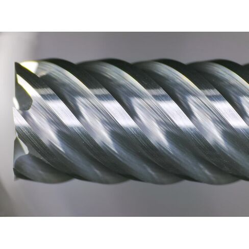 Tools Carbide End Mills,6 Flute Square Milling Cutter，High Helix Angle for High Hardness Steel Finshing Milling Processing - 1/2 Shank (1/2-3" 1PCS) in Kuwait