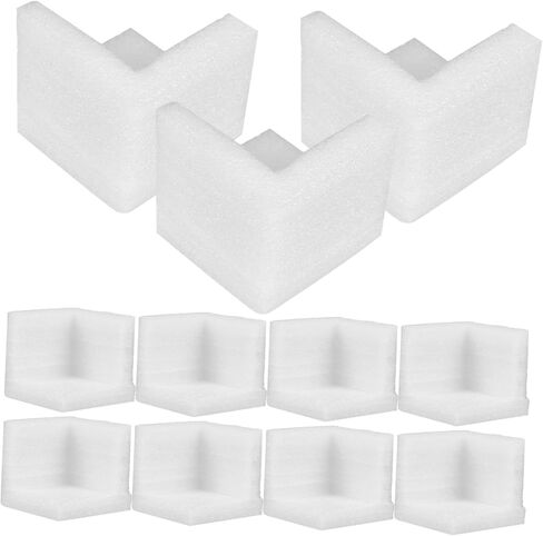12pcs Furniture Edge Guard Right Angle Foam Corners for Packing Moving Corner Protectors Packaging Box Frame Guards in Kuwait