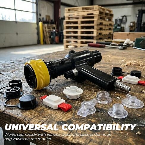 Dunnage Bags Inflator, Air Gun for Dunnage Air Bags, Bag Inflator, Inflation Deflation Tool, Fast Filling Gun for Shipping Cargo, Packing Edge Protection in Kuwait