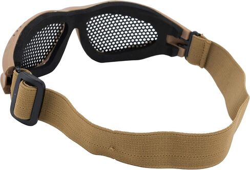 Evike Airsoft - Matrix Zero Wire Mesh Adjustable Goggles (Color: Tan) in Kuwait