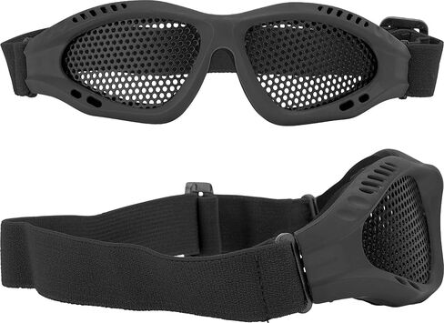 Evike Airsoft - Matrix Zero Wire Mesh Adjustable Goggles (Color: Black) in Kuwait