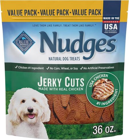 Blue Buffalo Nudges Jerky Cuts Natural Dog Treats Chicken in Kuwait