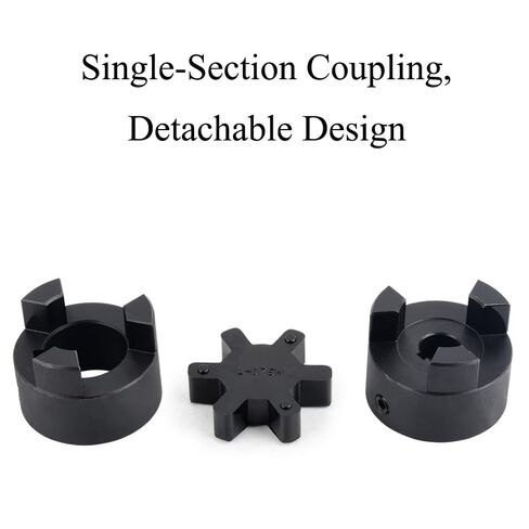 TOP-MAX L075 2500RPM L Coupling Kit Cast Iron (HT250) Rust Resistant Corrosion Resistant Industrial Equipment in Saudi Arabia