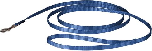 PetSafe Nylon Dog Leash – Strong, Durable, Traditional Style Leash with Easy to Use Bolt Snap for Small, Medium and Large Dogs – 3/8" x 6', Royal Blue in Kuwait