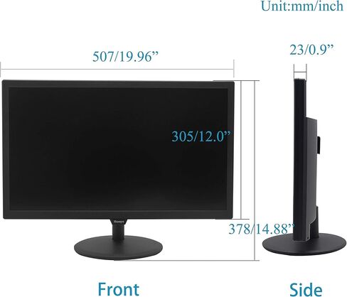 Huanyu Visual Acuity Chart Digital 23inch LCD Electronic Optical Eye Charts with 44+ Visual Targets and 5 Display Methods Optometry Tester Projector with Remote in Saudi Arabia